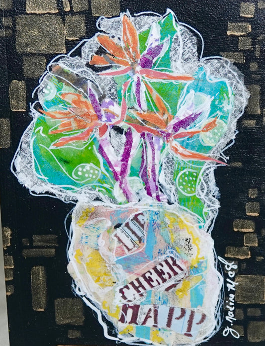 Custom Art Notebook Journal – One-of-a-Kind Edition - Bloom Whisper