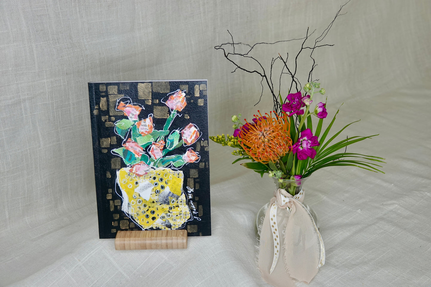 Custom Art Notebook Journal – One-of-a-Kind Edition -  Bright Star