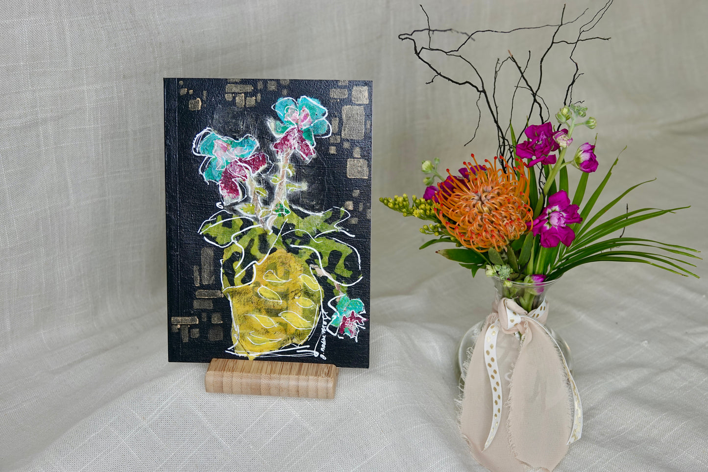 Custom Art Notebook Journal – One-of-a-Kind Edition -  Whimsy Bud