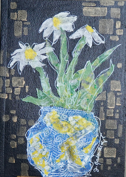 Custom Art Notebook Journal – One-of-a-Kind Edition -  Daisy Whirl