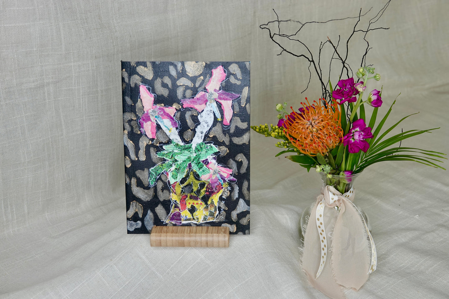 Custom Art Notebook Journal – One-of-a-Kind Edition -  Dancing Star