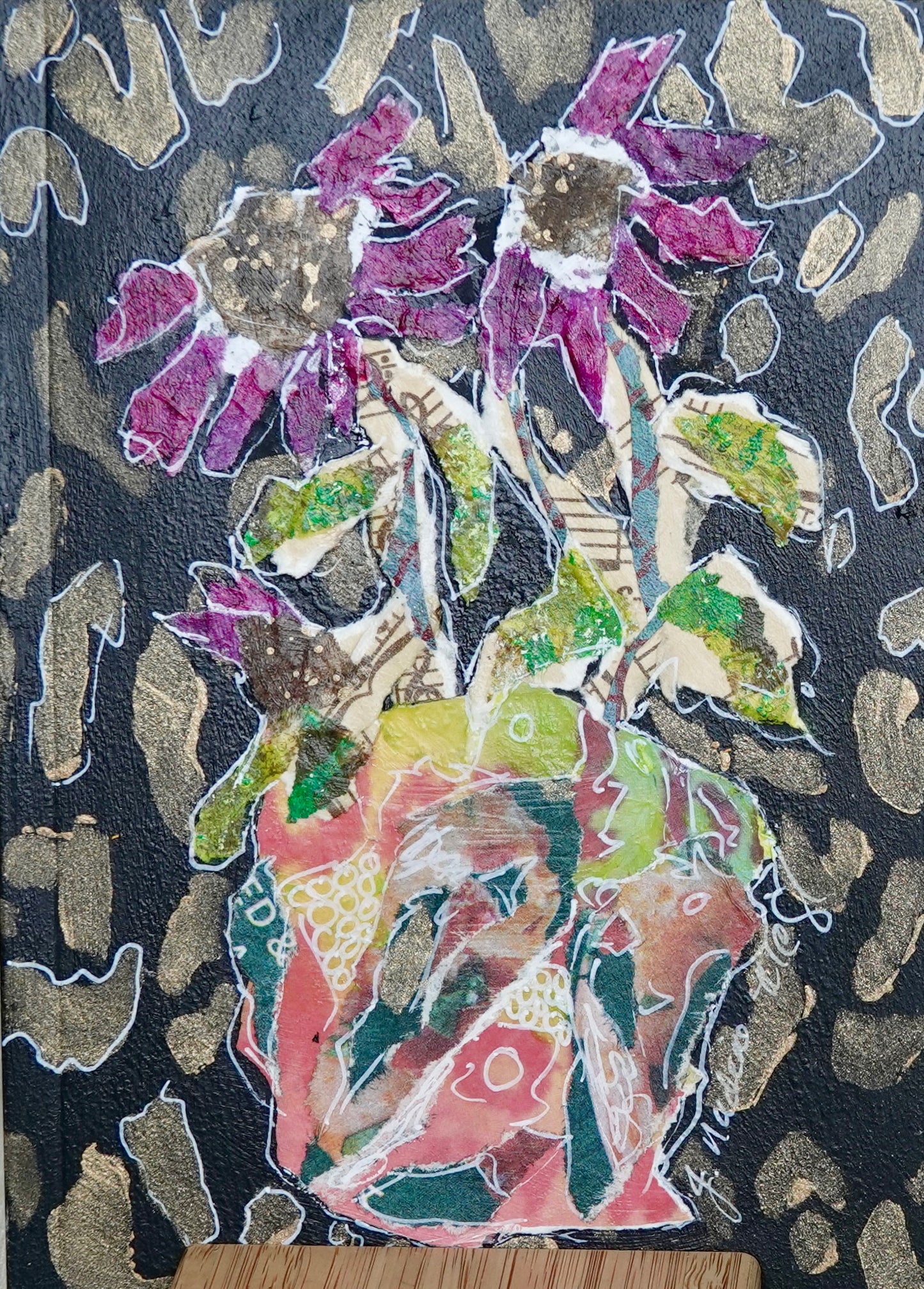 Custom Art Notebook Journal – One-of-a-Kind Edition -  Periwinkle Dream