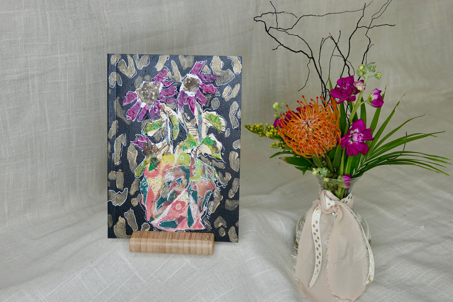 Custom Art Notebook Journal – One-of-a-Kind Edition -  Periwinkle Dream