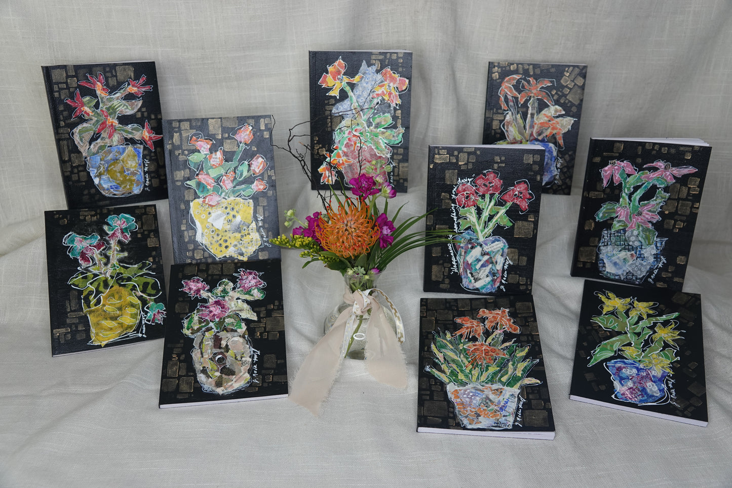 Custom Art Notebook Journal – One-of-a-Kind Edition -  Periwinkle Dream